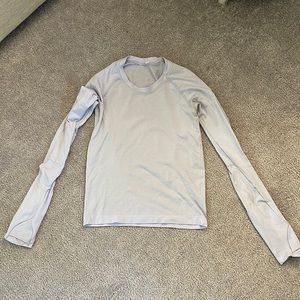 size 4 lululemon long sleeve swiftly race length